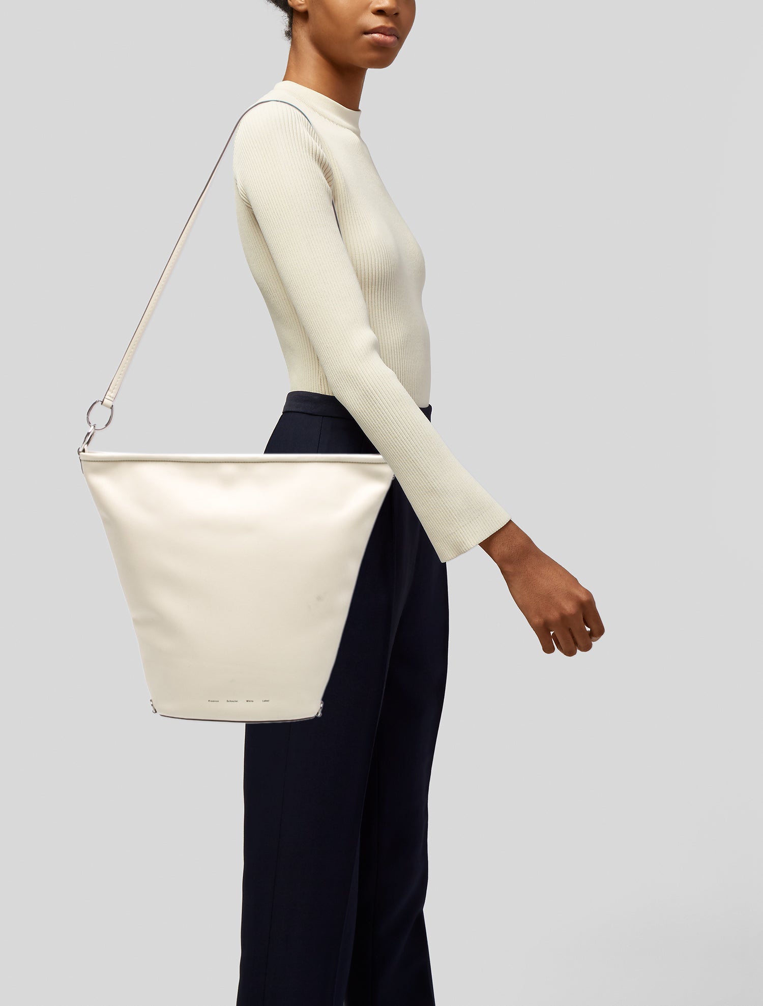 Proenza Schouler White Label Leather Shoulder Bag