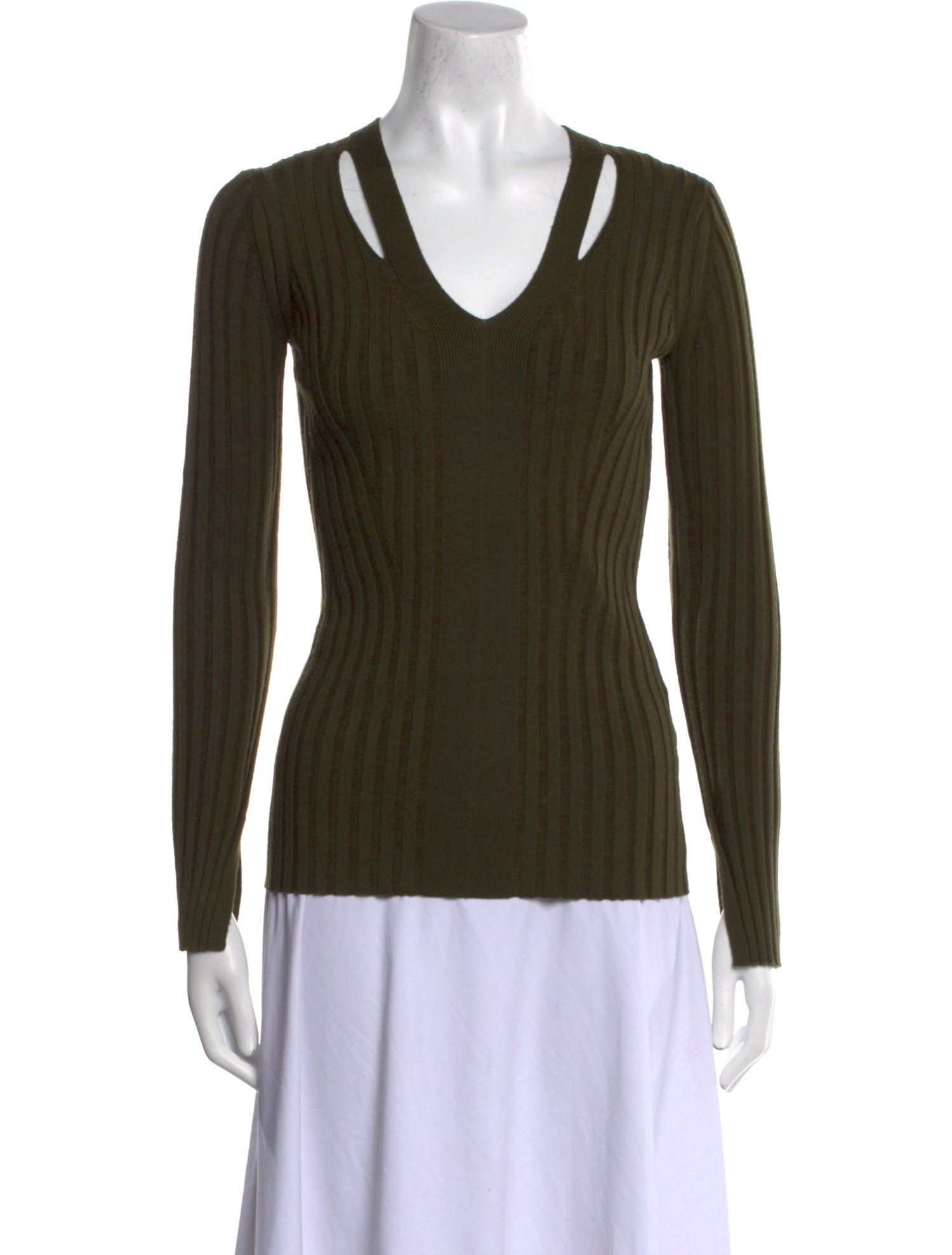 Proenza Schouler White Label V-Neck Sweater