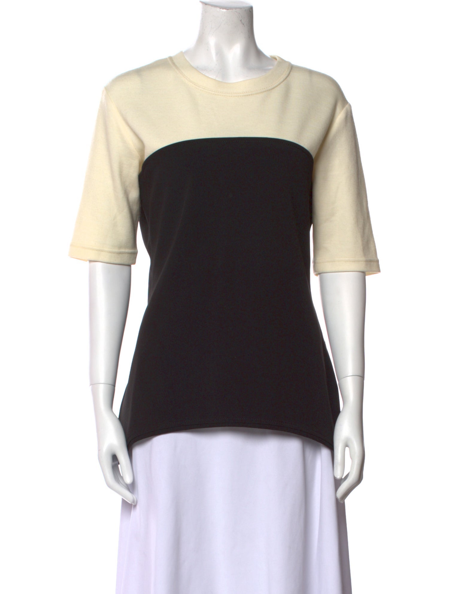 Proenza Schouler White Label Crew Neck Short Sleeve T-Shirt