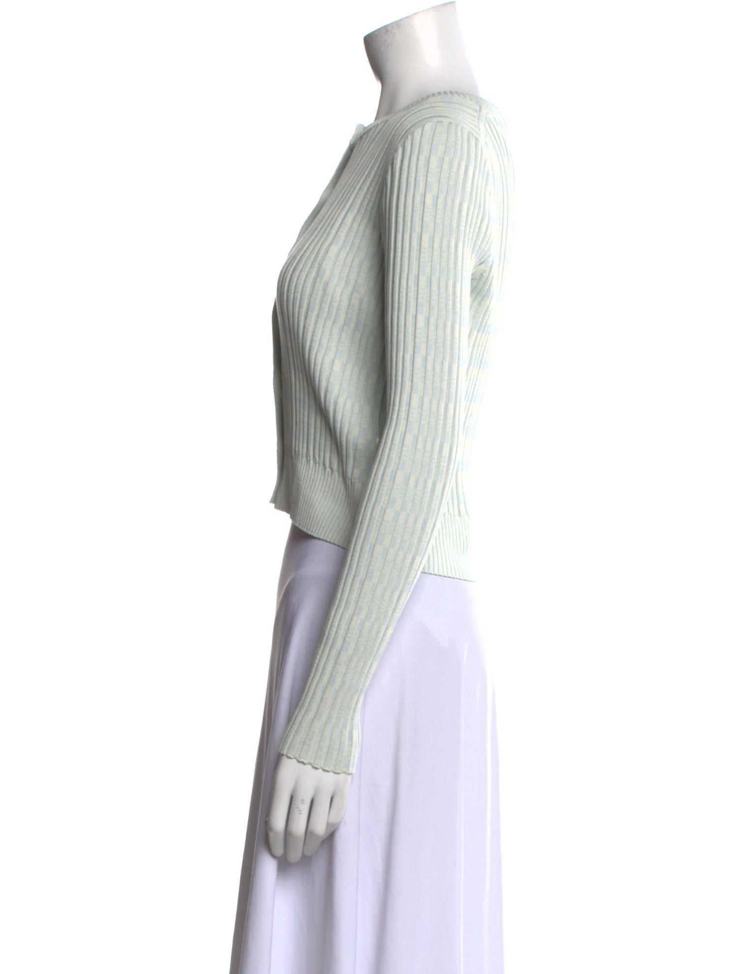 Proenza Schouler White Label Silk Crew Neck Sweater