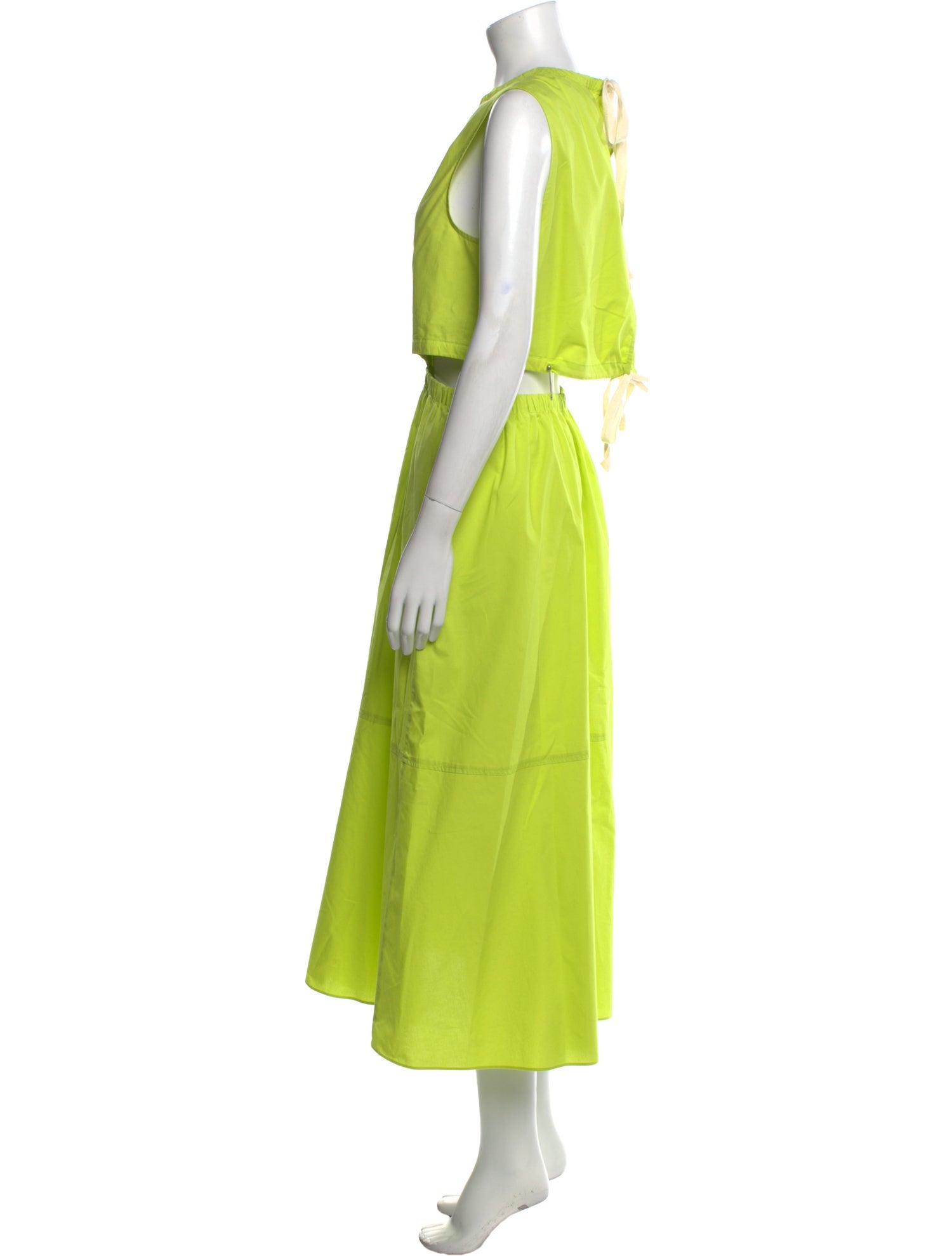 Proenza Schouler White Label Crew Neck Long Dress