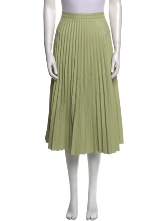 Proenza Schouler White Label Pleated Accents Midi Length Skirt