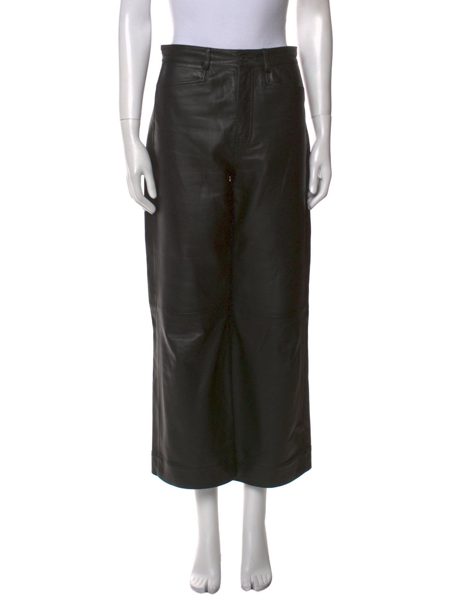 Proenza Schouler White Label Eel Skin Wide Leg Pants
