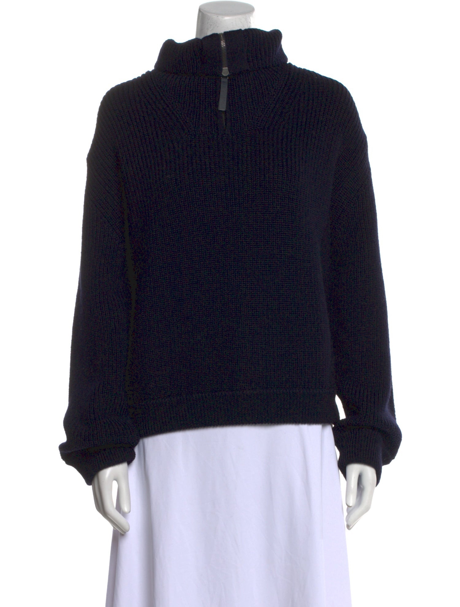 Proenza Schouler White Label Wool Mock Neck Sweater