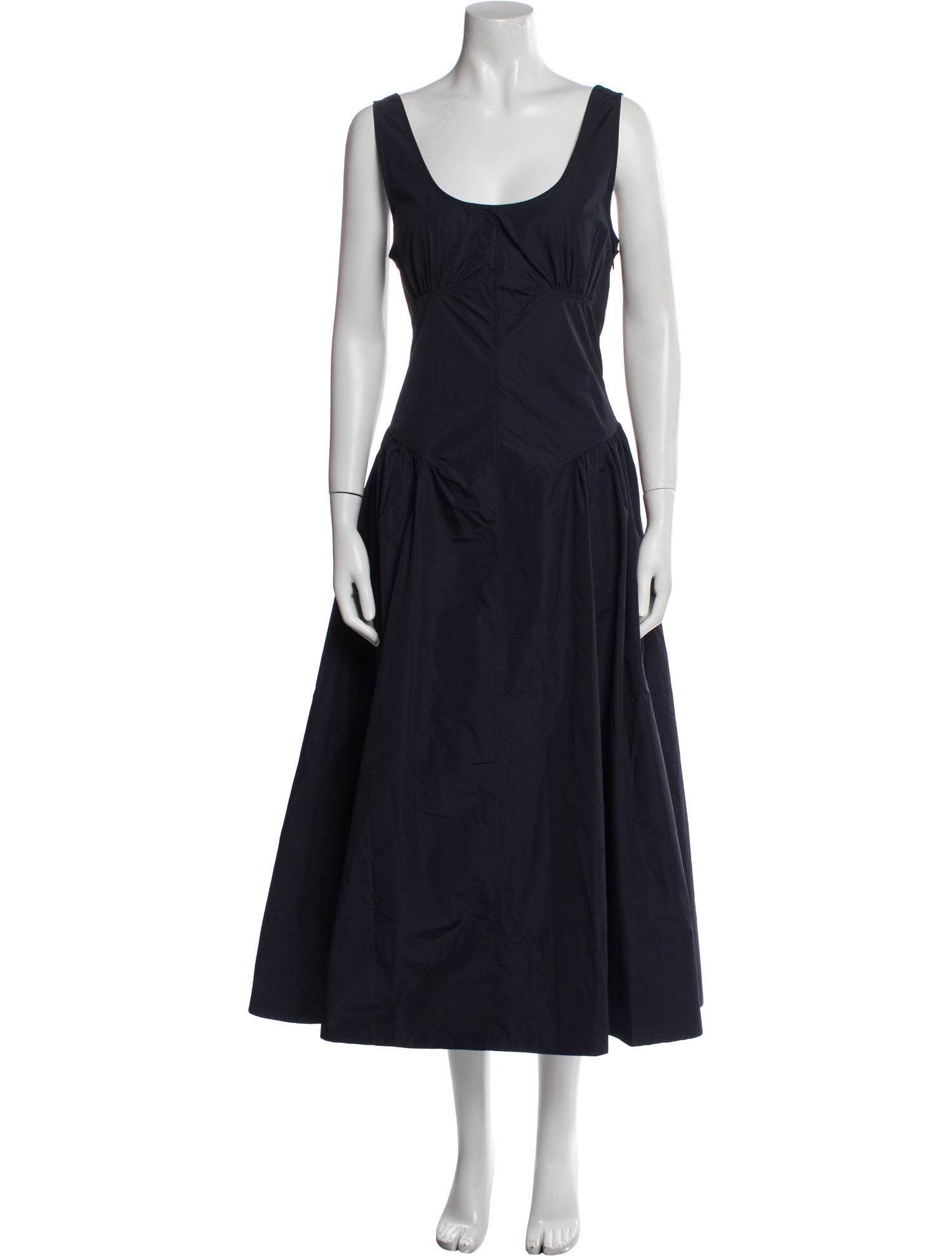 Proenza Schouler White Label Scoop Neck Long Dress