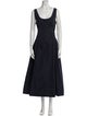 Proenza Schouler White Label Scoop Neck Long Dress