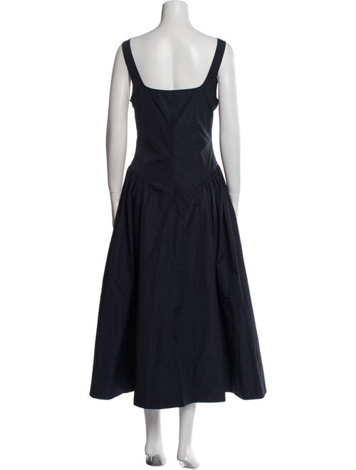 Proenza Schouler White Label Scoop Neck Long Dress