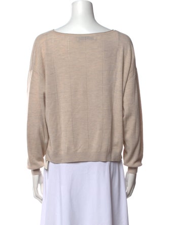 Proenza Schouler White Label Wool Bateau Neckline Sweater