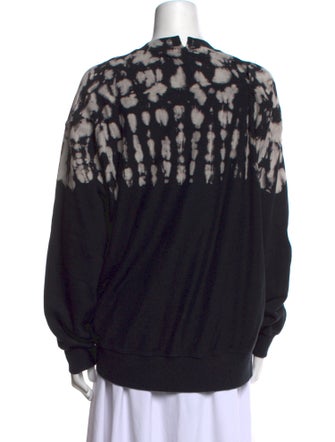 Proenza Schouler White Label Tie-Dye Print Crew Neck Top