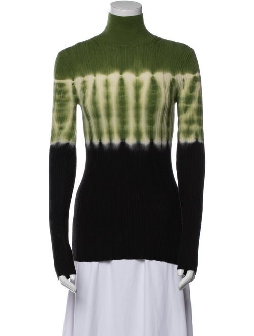 Proenza Schouler White Label Wool Tie-Dye Print Sweater