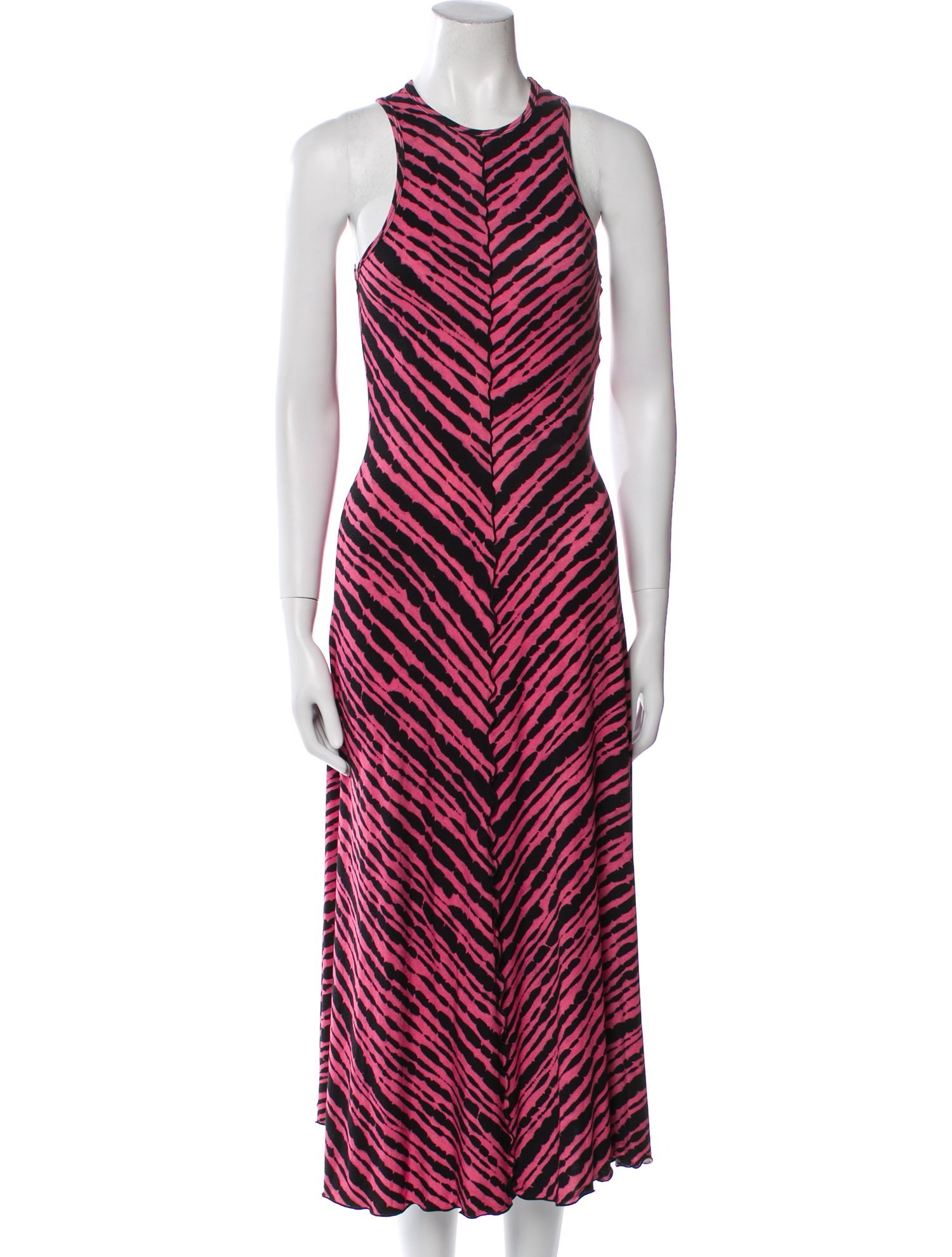 Proenza Schouler White Label Striped Midi Length Dress w/ Tags