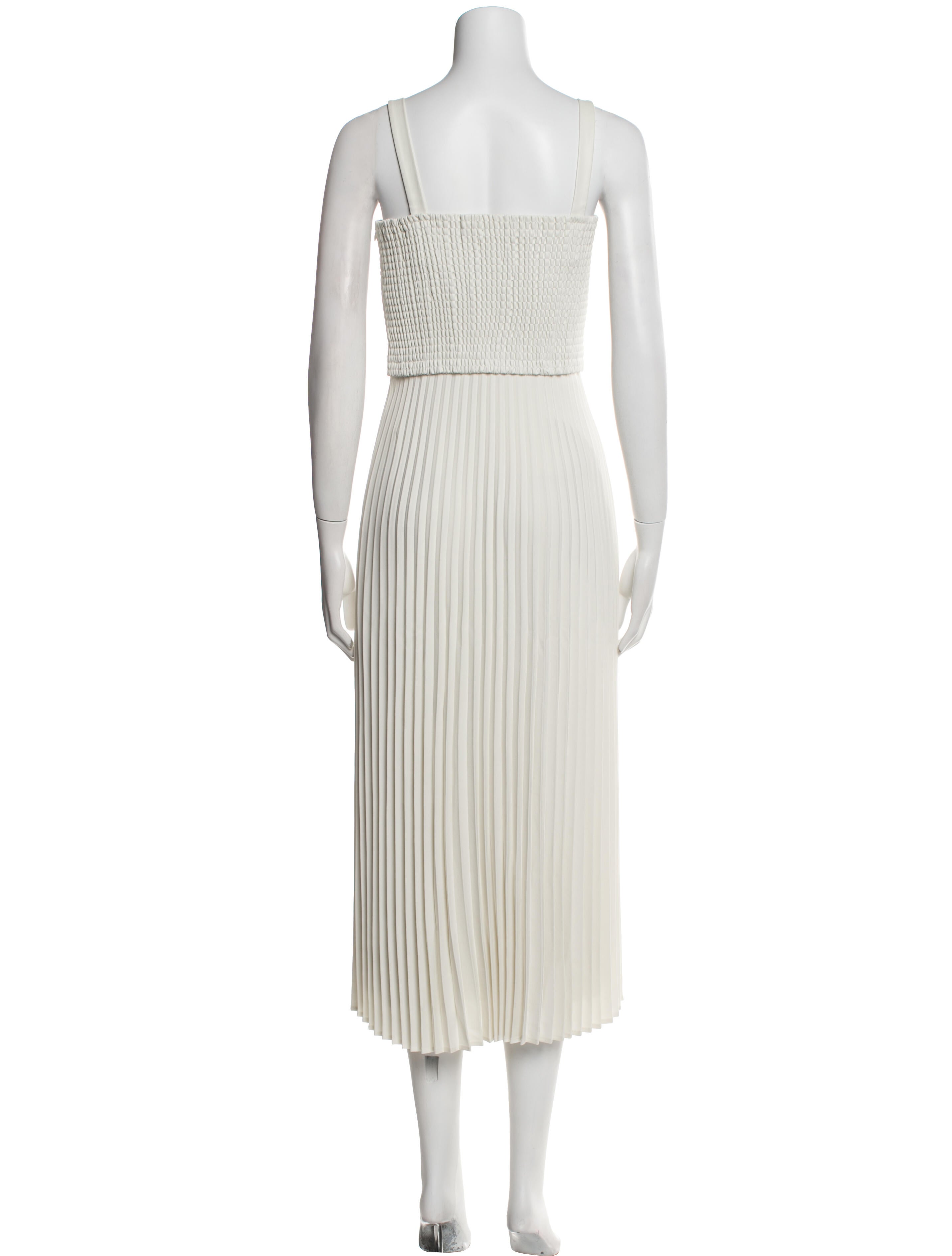 Proenza Schouler White Label Square Neckline Long Dress
