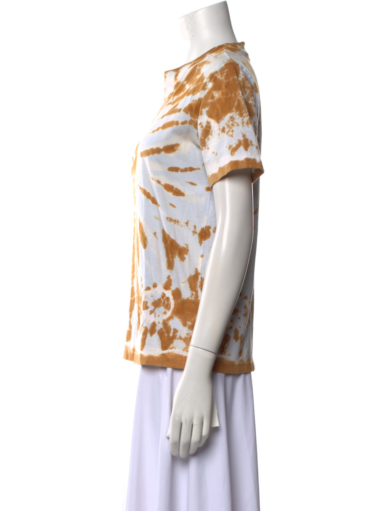 Proenza Schouler White Label Tie-Dye Print Crew Neck T-Shirt