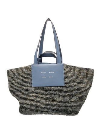 Proenza Schouler White Label Raffia Shoulder Bag