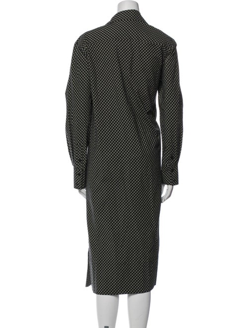 Proenza Schouler White Label Polka Dot Print Midi Length Dress