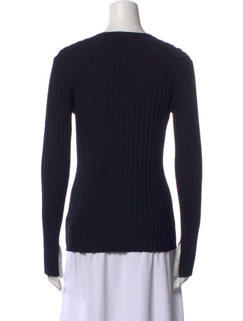 Proenza Schouler White Label V-Neck Long Sleeve Top