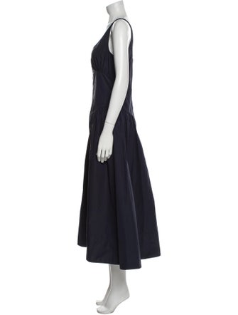 Proenza Schouler White Label Scoop Neck Long Dress