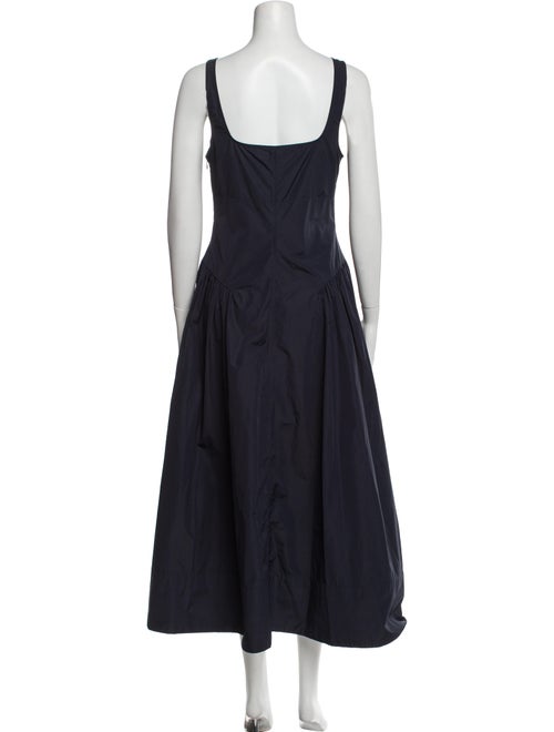 Proenza Schouler White Label Scoop Neck Long Dress