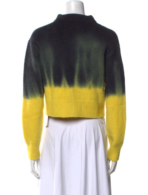 Proenza Schouler White Label Wool Tie-Dye Print Sweater