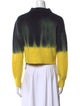 Proenza Schouler White Label Wool Tie-Dye Print Sweater