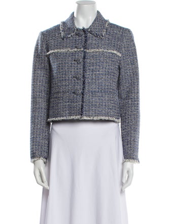 Proenza Schouler White Label Tweed Pattern Jacket