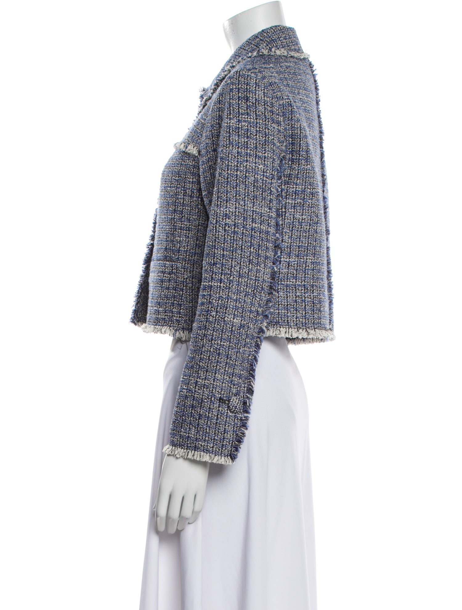 Proenza Schouler White Label Tweed Pattern Jacket