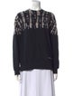 Proenza Schouler White Label Tie-Dye Print Crew Neck Sweatshirt