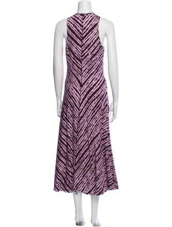 Proenza Schouler White Label Striped Long Dress