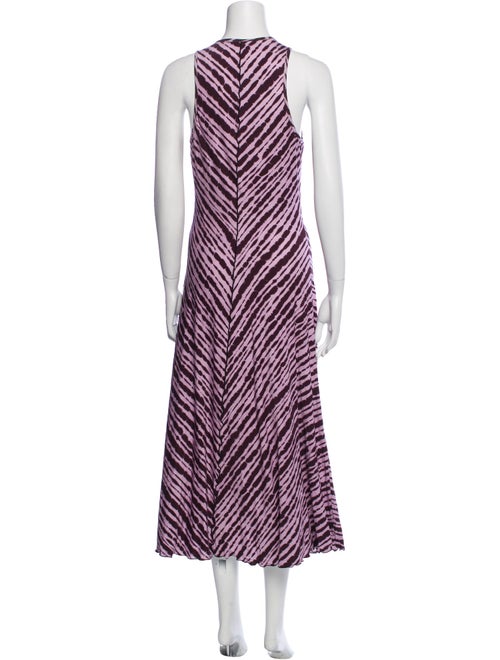 Proenza Schouler White Label Striped Long Dress