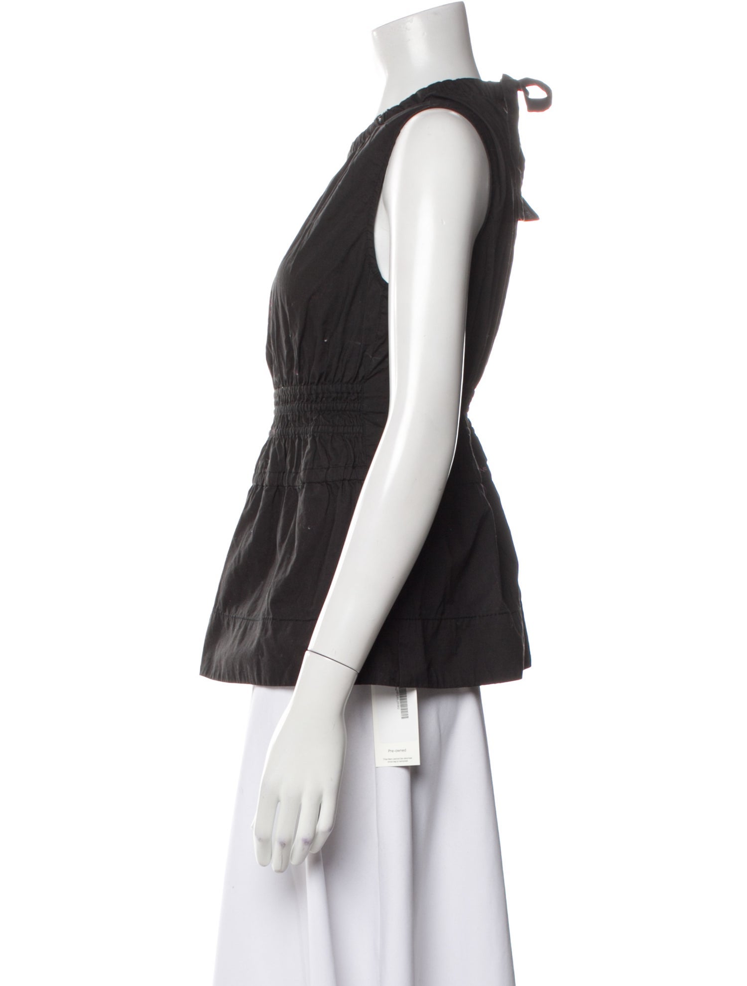Proenza Schouler White Label Crew Neck Sleeveless Top