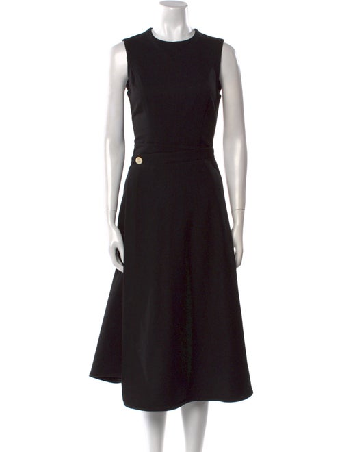 Proenza Schouler White Label Crew Neck Midi Length Dress