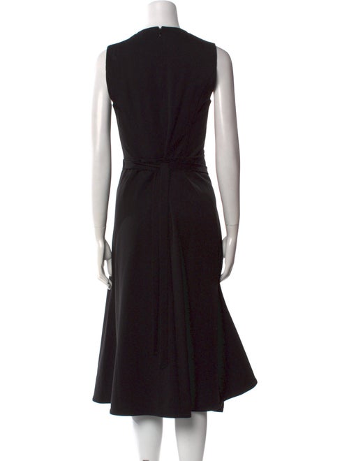 Proenza Schouler White Label Crew Neck Midi Length Dress