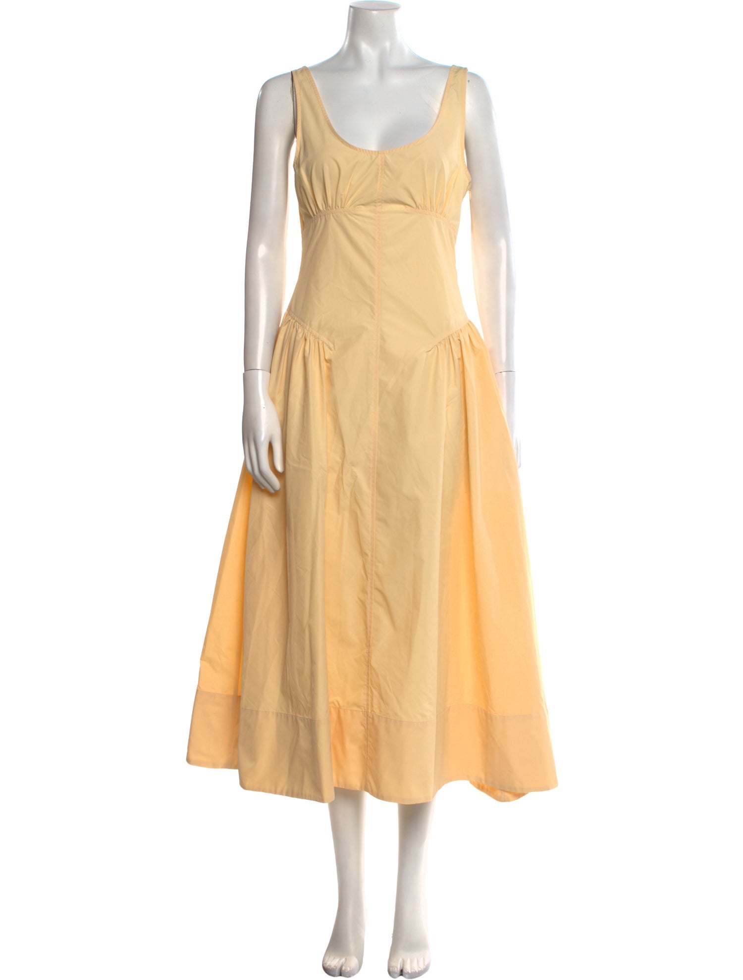 Proenza Schouler White Label Scoop Neck Long Dress w/ Tags