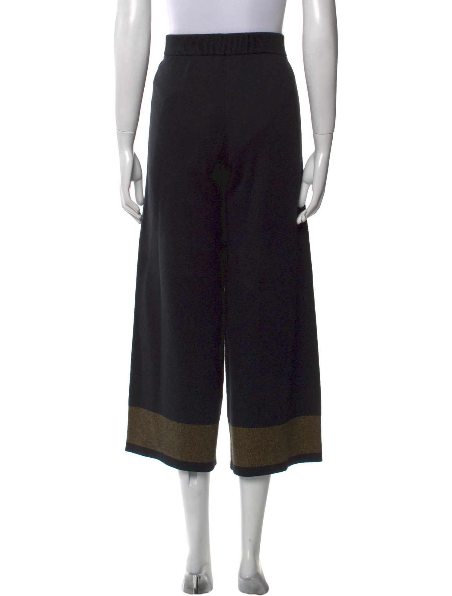 Proenza Schouler White Label Colorblock Pattern Wide Leg Pants