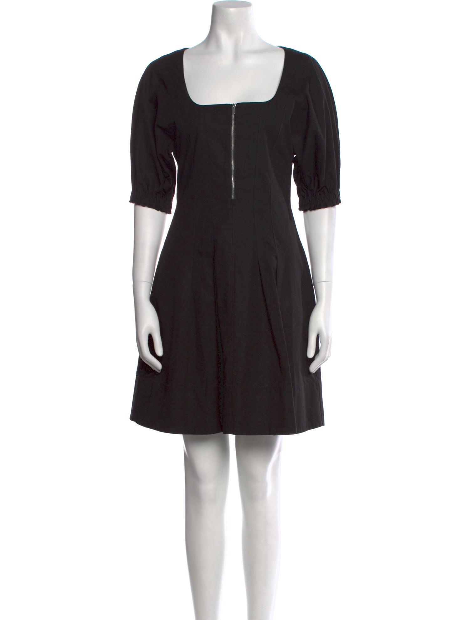 Proenza Schouler White Label Square Neckline Mini Dress