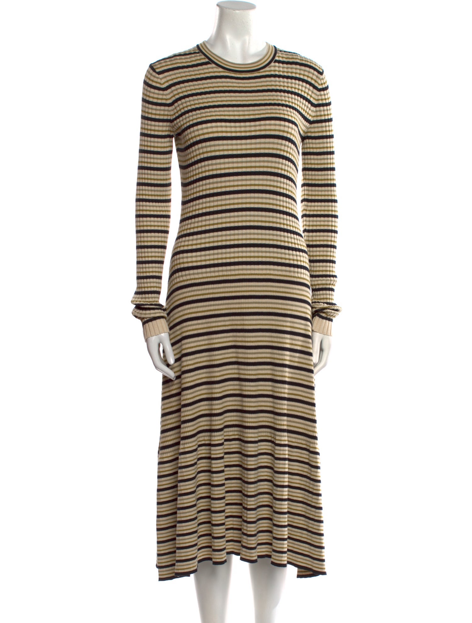 Proenza Schouler White Label Silk Midi Length Dress
