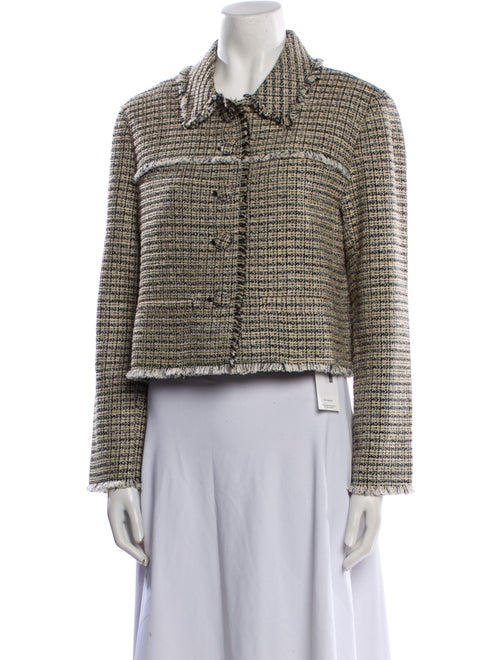 Proenza Schouler White Label Tweed Pattern Evening Jacket