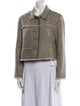 Proenza Schouler White Label Tweed Pattern Evening Jacket