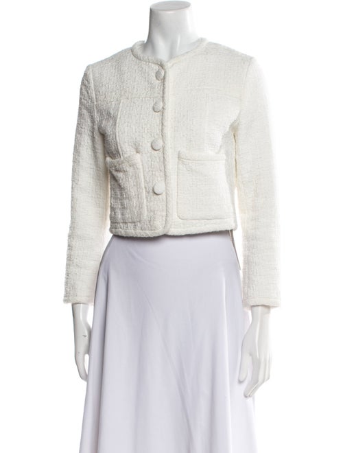 Proenza Schouler White Label Tweed Pattern Evening Jacket