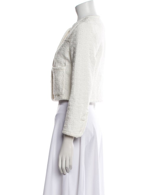 Proenza Schouler White Label Tweed Pattern Evening Jacket
