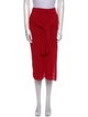 Proenza Schouler White Label Linen Knee-Length Skirt