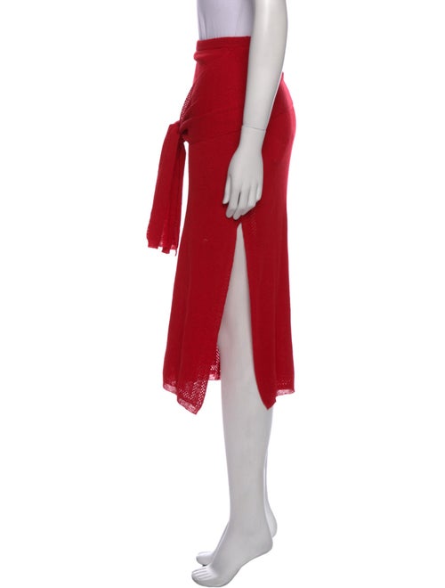 Proenza Schouler White Label Linen Knee-Length Skirt