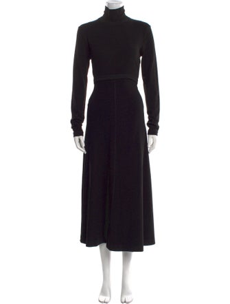 Proenza Schouler White Label Turtleneck Long Dress