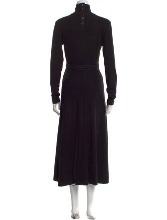 Proenza Schouler White Label Turtleneck Long Dress