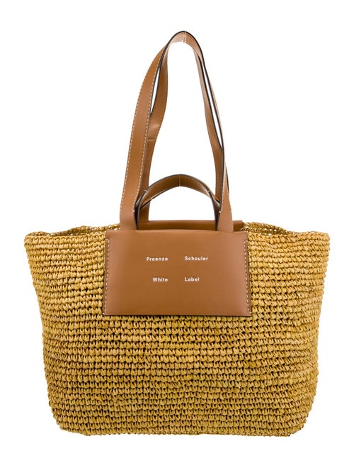 Proenza Schouler White Label Raffia Tote