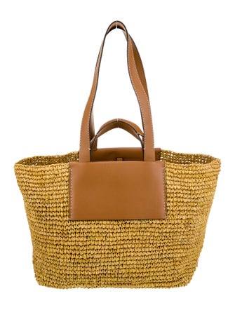 Proenza Schouler White Label Raffia Tote