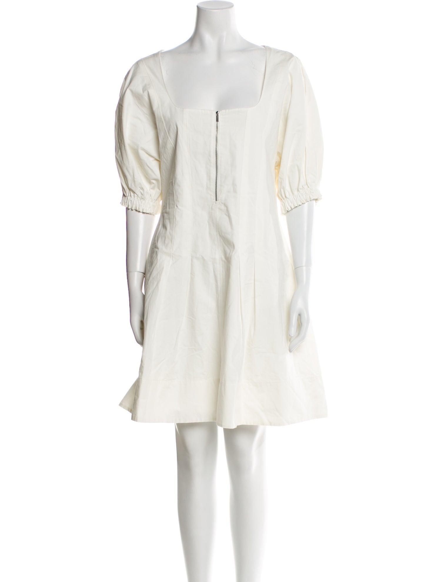 Proenza Schouler White Label Square Neckline Mini Dress w/ Tags