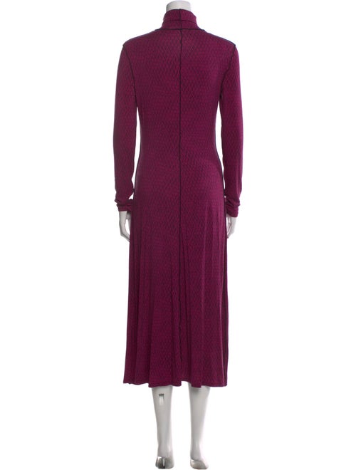 Proenza Schouler White Label Turtleneck Midi Length Dress