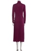 Proenza Schouler White Label Turtleneck Midi Length Dress