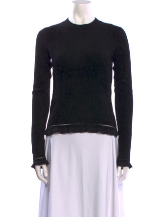 Proenza Schouler White Label Crew Neck Long Sleeve Sweatshirt